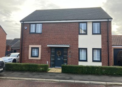 Full height plantation window shutters supplied and fitted in Newcastle upon Tyne and across the North East by Signature Window Shutters.