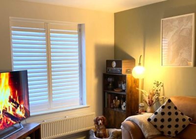 Full height Plantation window shutters supplied and fitted in Newcastle upon Tyne and across the North East by Signature Window Shutters