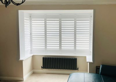 Box Bay Window Shutters supplied and fitted in Newcastle upon Tyne and across the North East by Signature Window Shutters