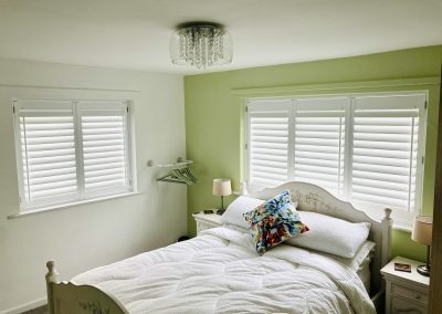 Window shutters with tilt rods - supplied and fitted in Newcastle upon Tyne and across the North East by Signature Window Shutters