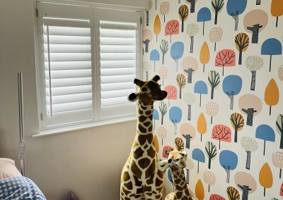 Blackout shutters - an integrated blackout blind fitted to your window shutters supplied and fitted in Newcastle upon Tyne and across the North East by Signature Window Shutters