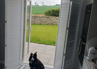 Shutters for doorways supplied and fitted in Newcastle upon Tyne and across the North East by Signature Window Shutters