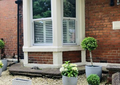 Plantation window shutters Newcastle, Bay window shutters Newcastle, supplied and installed by Signature Window Shutters North East