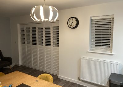 Doorway shutters, Window shutters Newcastle, supplied and fitted by Signature Window Shutters across the North East