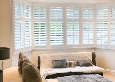 Uk made hardwood plantation shutters