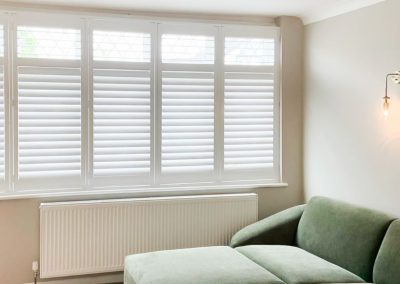 Hardwood window shutters made in the uk. Supplied and fitted by Signature Window Shutters - North East England