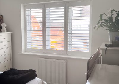 Hardwood plantation shutters made in the UK. Supplied and installed by Signature Window Shutters in Newcastle upon Tyne, Gateshead, Durham & Northumberland