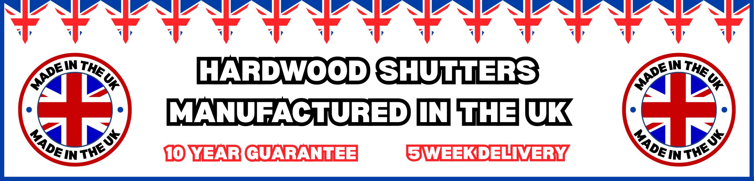 Hardwood plantation window shutters made in the UK. Supplied and fitted by Signature Window Shutters in Newcastle, Gateshead, Durham & Northumberland