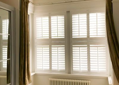 Hardwood plantation shutters made in the UK. Supplied and installed by Signature Window Shutters in Newcastle upon Tyne, Gateshead, Durham & Northumberland