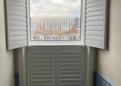 Tier on tier window shutters by Signature Window Shutters Newcastle