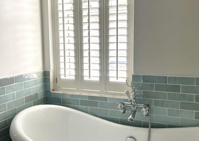 Bi fold shutters for bathrooms by Signature Window Shutters Northumberland