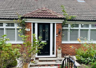 Hardwood window shutters fitted in Whickham, Gateshead